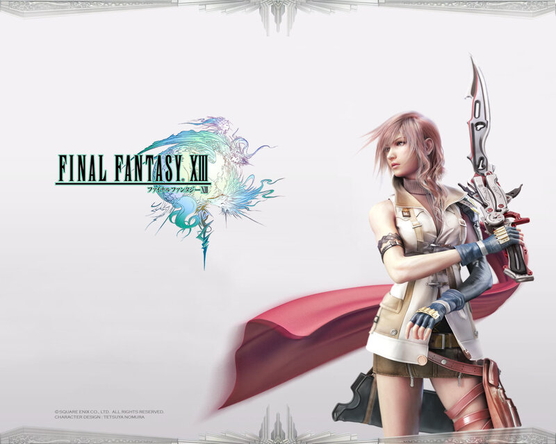 Final Fantasy XIII promotional art