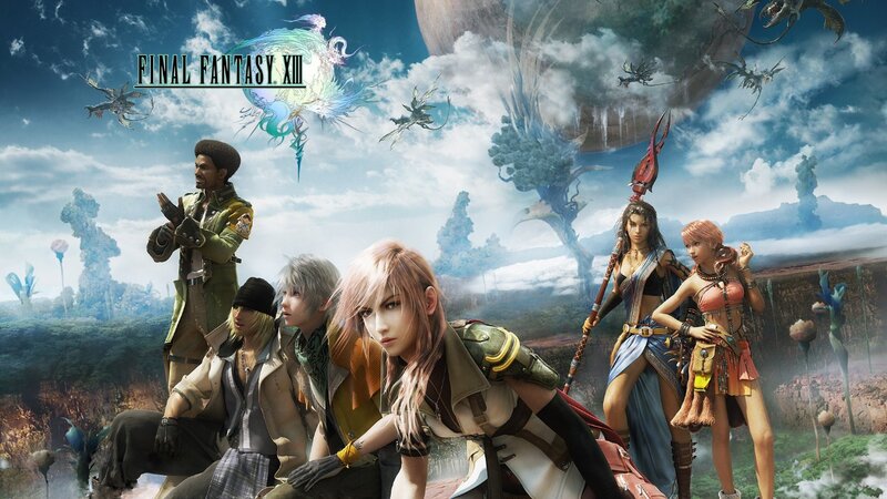 Final Fantasy XIII promotional art