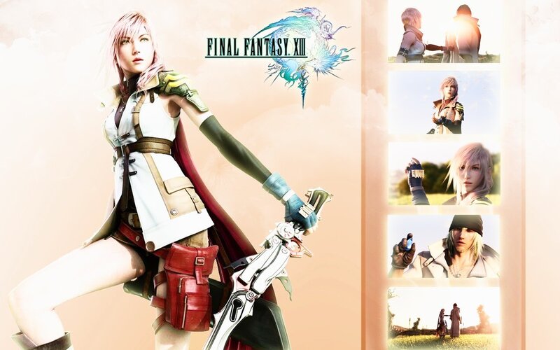 Final Fantasy XIII promotional art