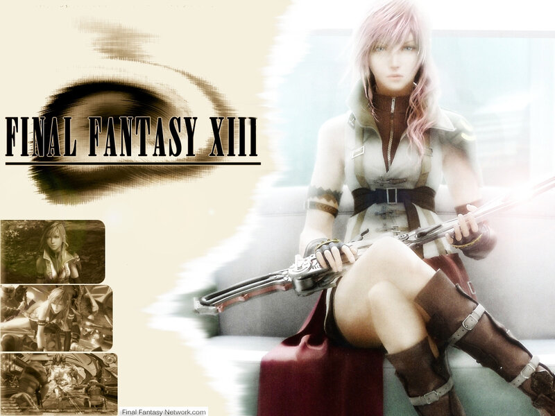 Final Fantasy XIII promotional art