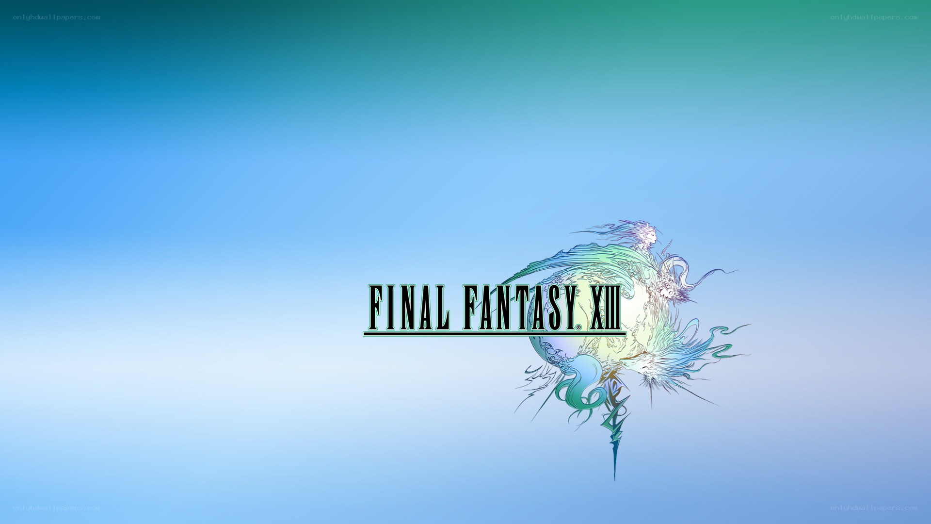 Final Fantasy XIII title art