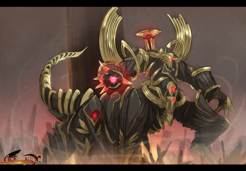 Final Fantasy XIV boss artwork