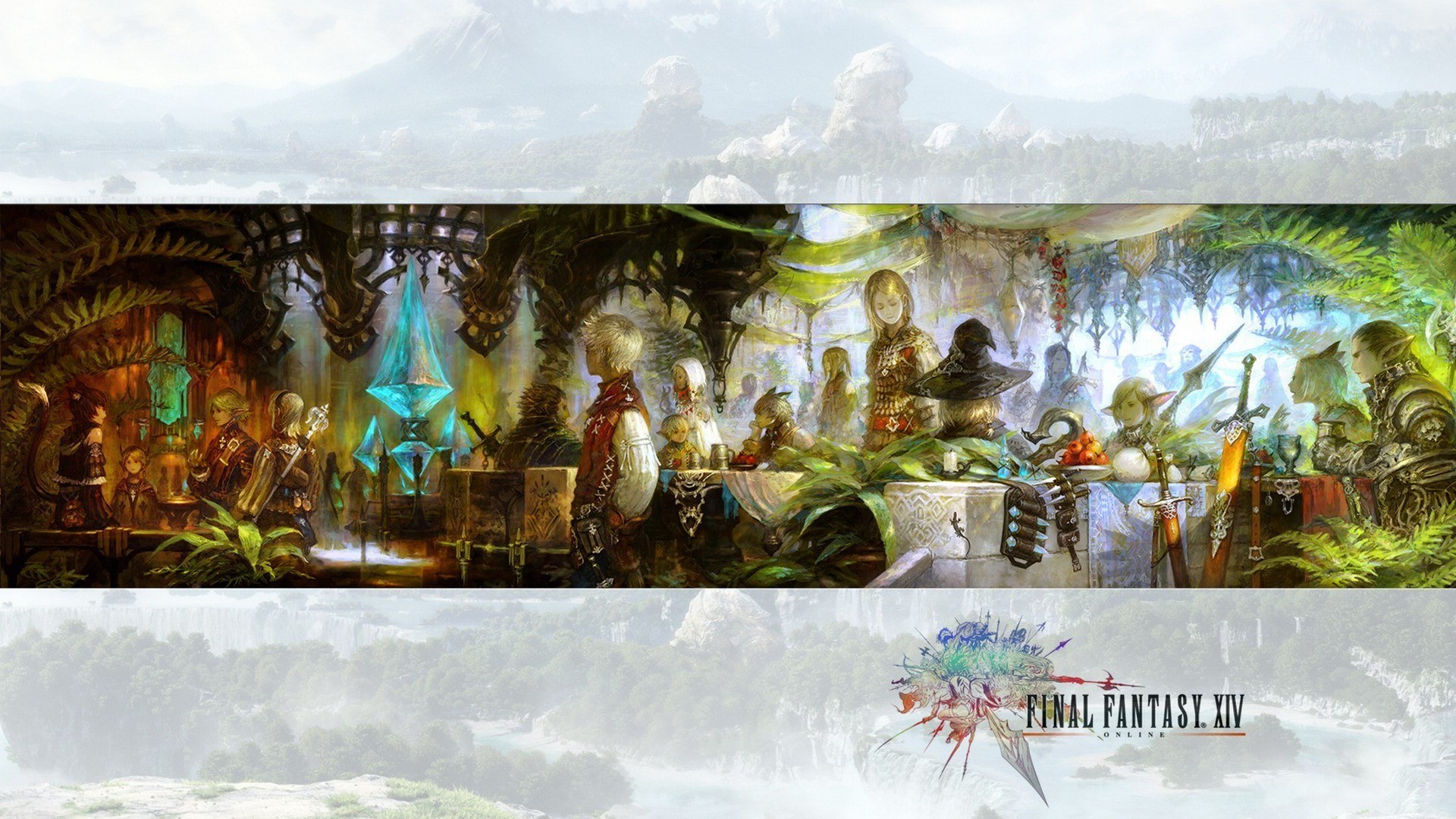 Final Fantasy XIV gathering