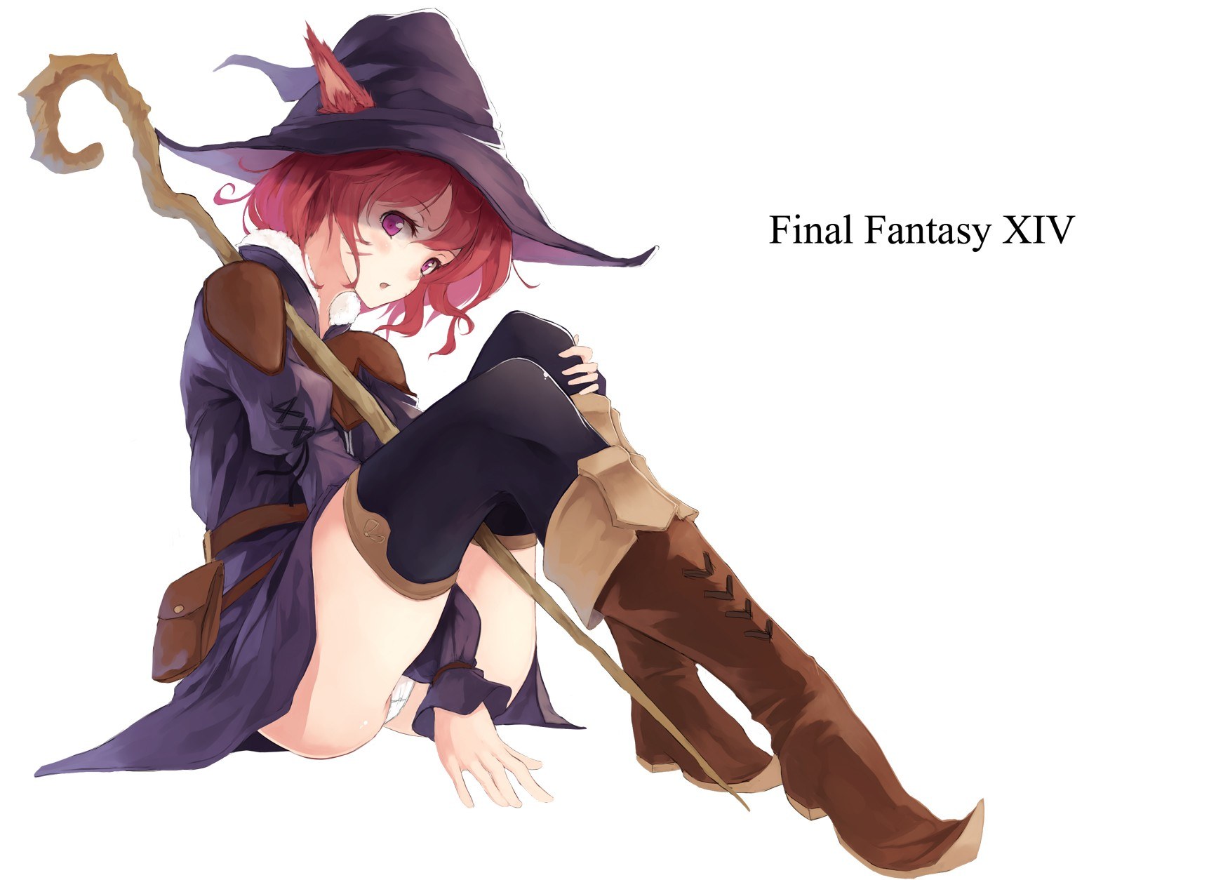 Final Fantasy XIV witch character