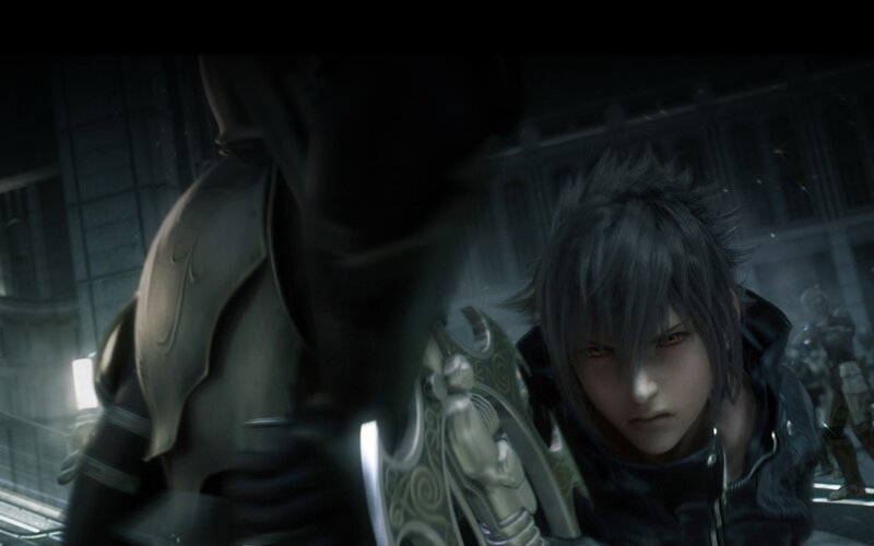 Final Fantasy XV character scene