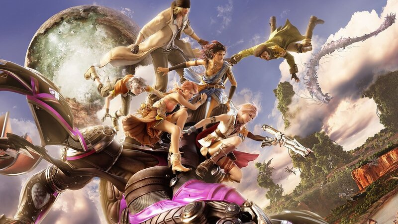 Final Fantasy XV characters in action