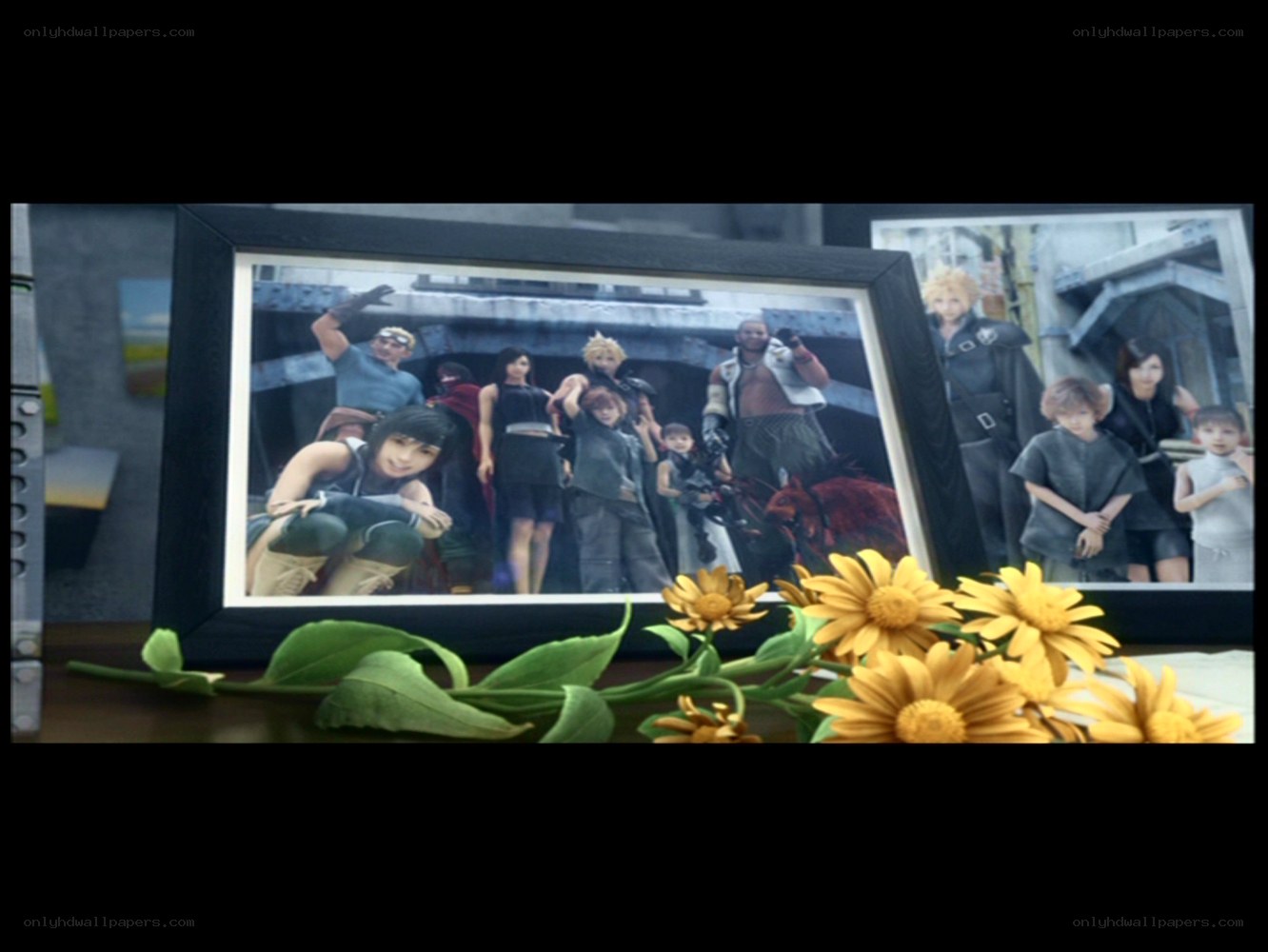 Final Fantasy XV photo display