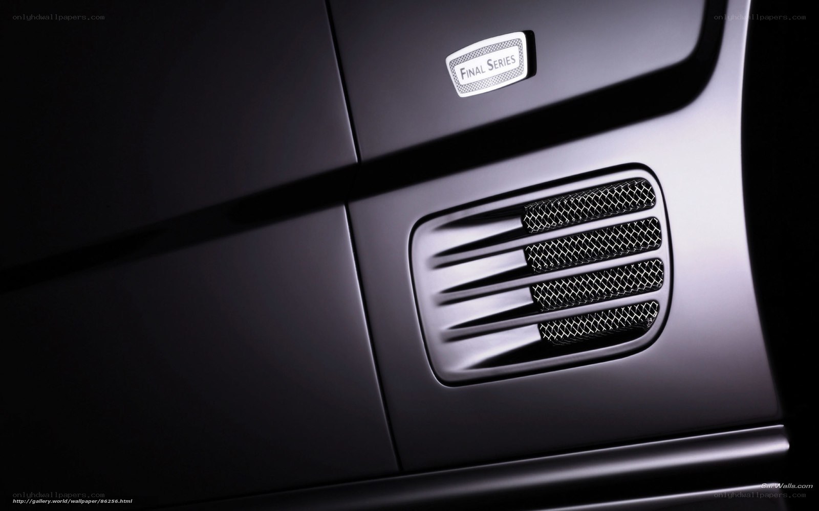 Final Series car badge detail