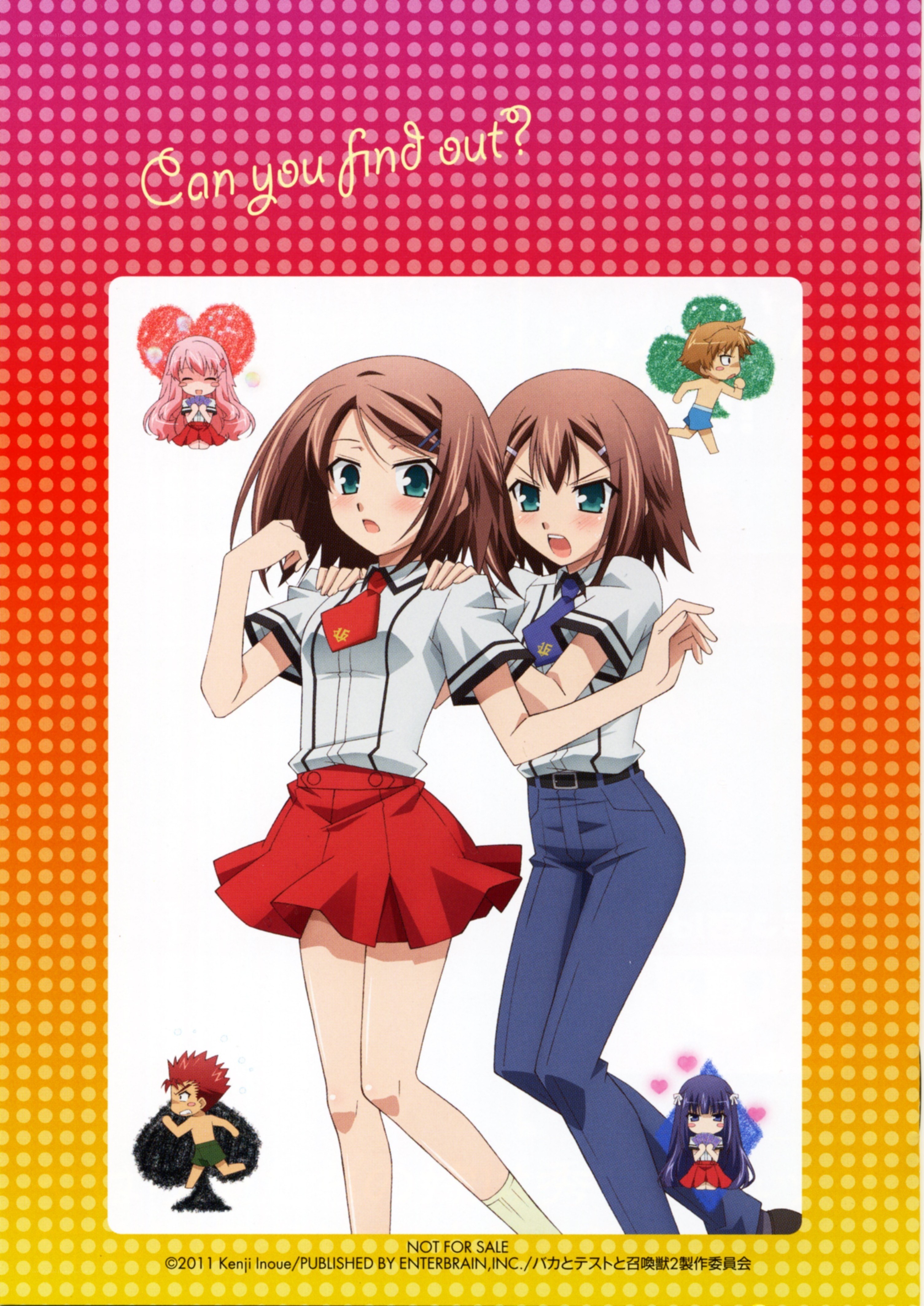 Find the differences in anime girls
