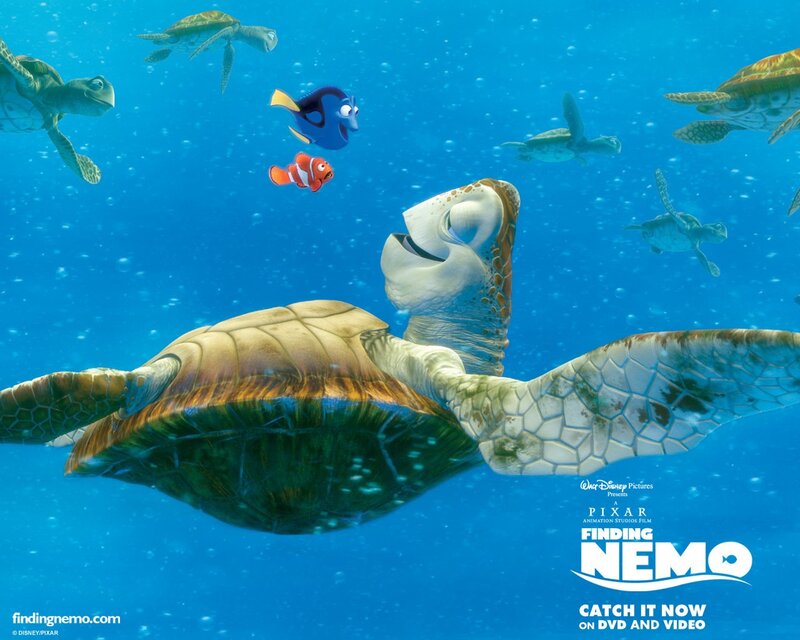 Finding Nemo movie scene