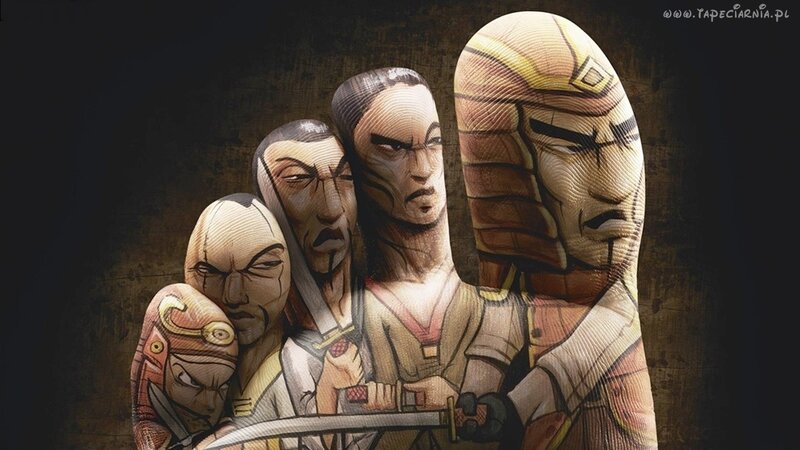 finger art of warriors