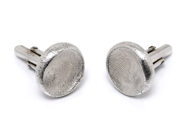 Fingerprint Cufflinks