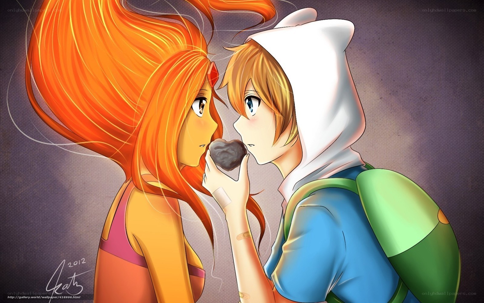 Finn and Flame Princess moment