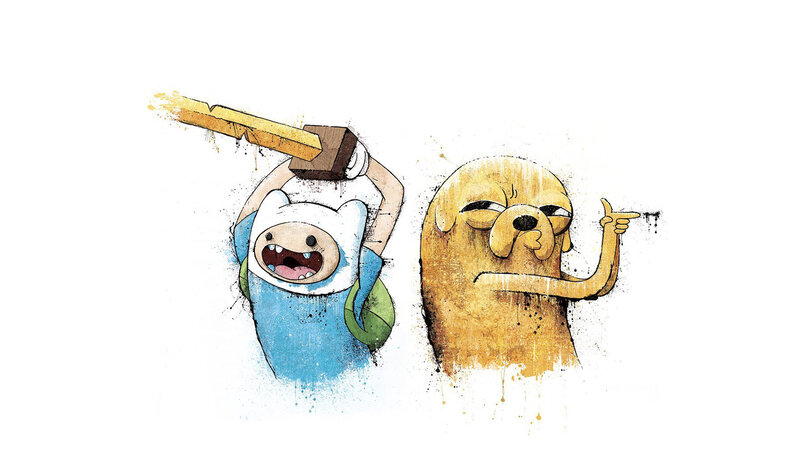 Finn and Jake artwork