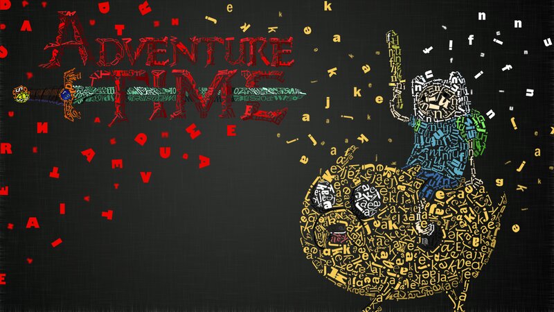 Finn and Jake Characters — Black
