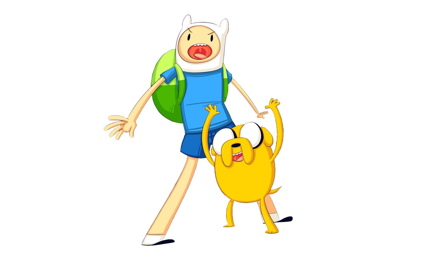 Finn and Jake from Adventure Time