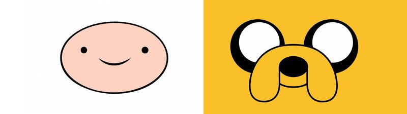 Finn and Jake Heads