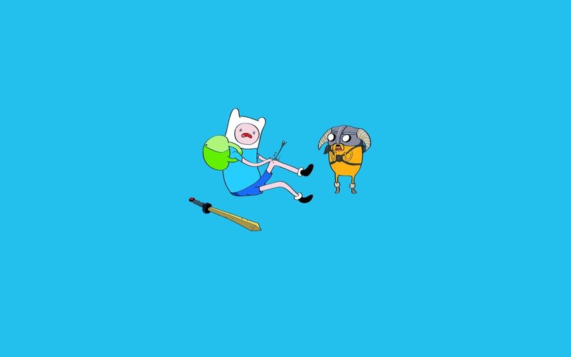 Finn and Jake in Space