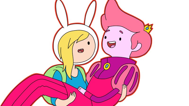 Finn and Princess Bubblegum