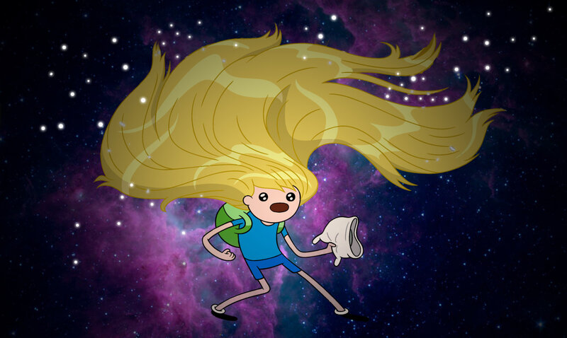 Finn in space