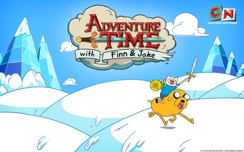 Finn Riding Jake — Blue