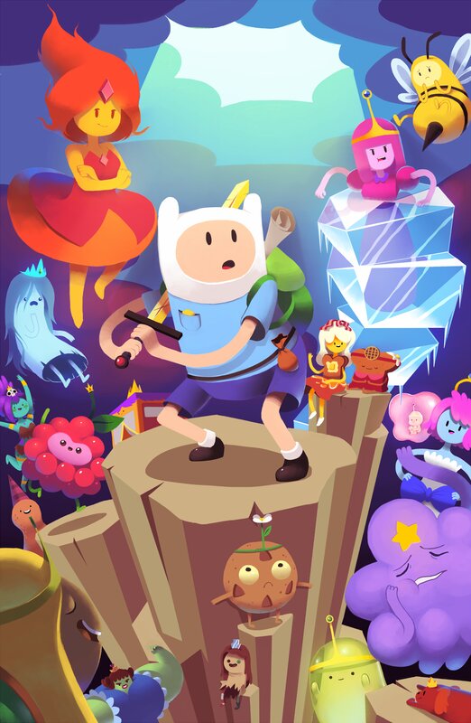 Finn the Human Character — Blue