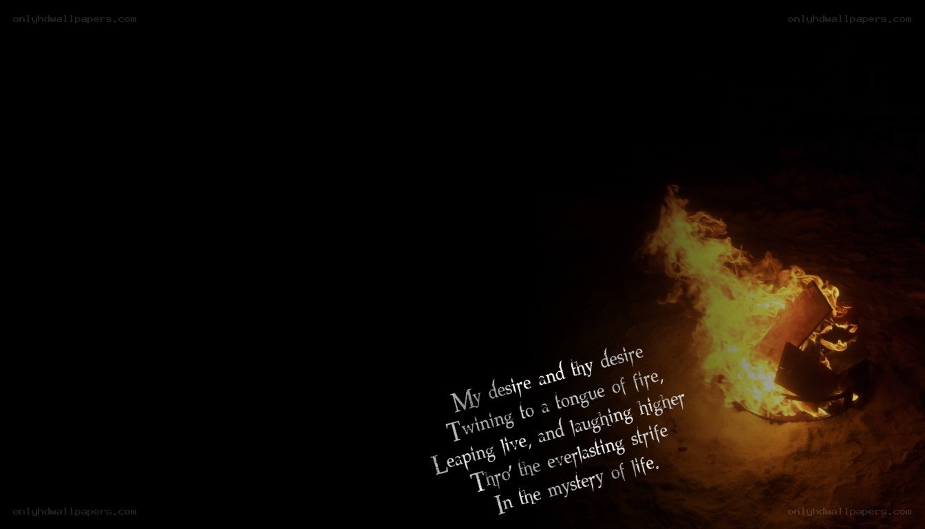 fire and desire poem