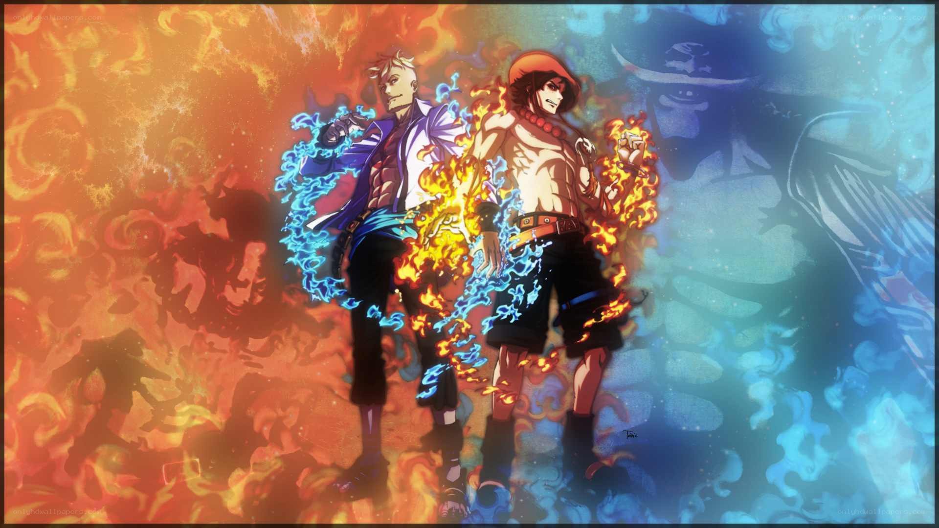 fire and ice battle scene