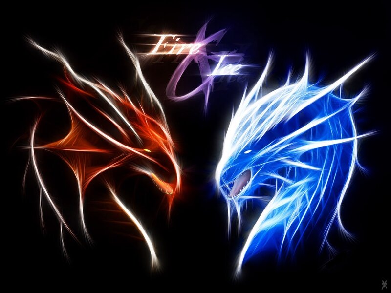 Fire and Ice Dragons