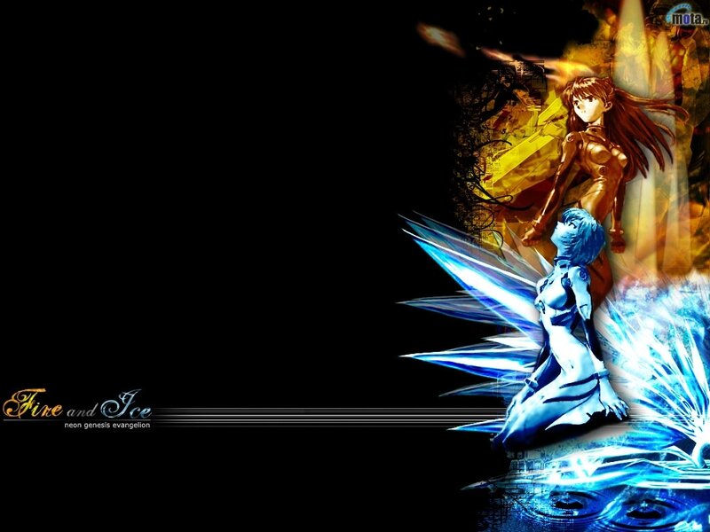 Fire and Ice Evangelion