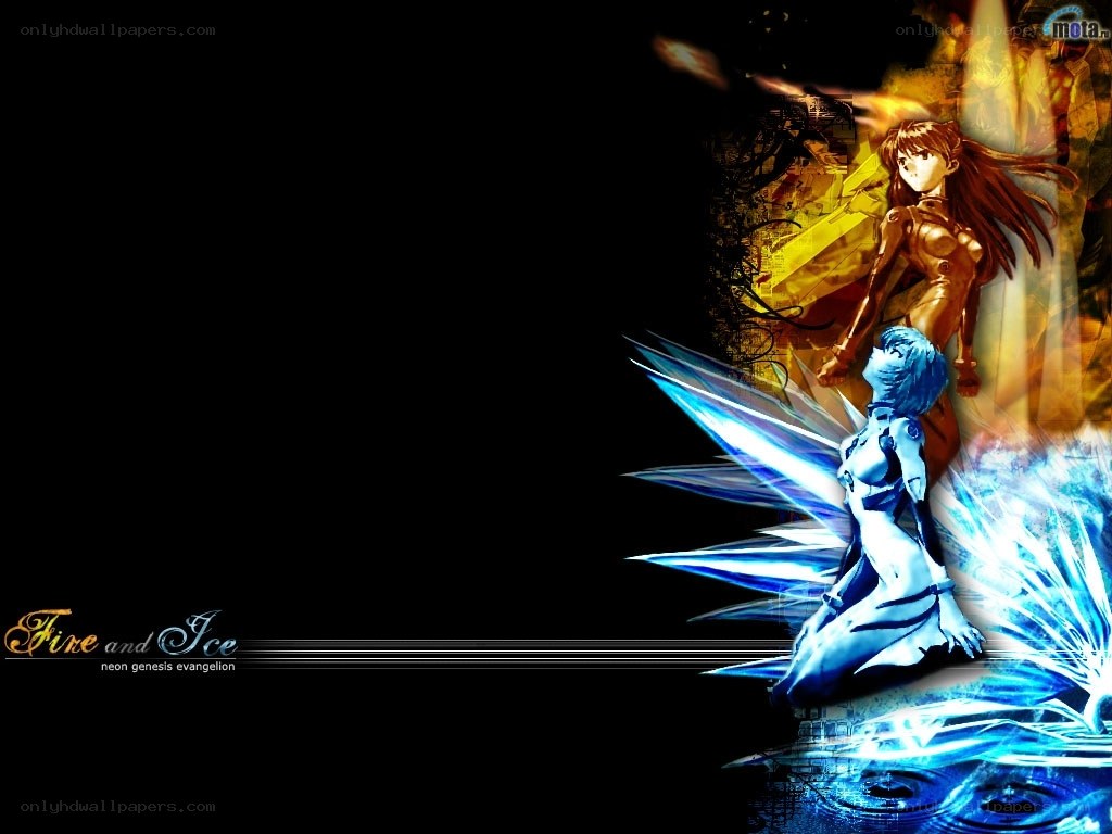 Fire and Ice Evangelion