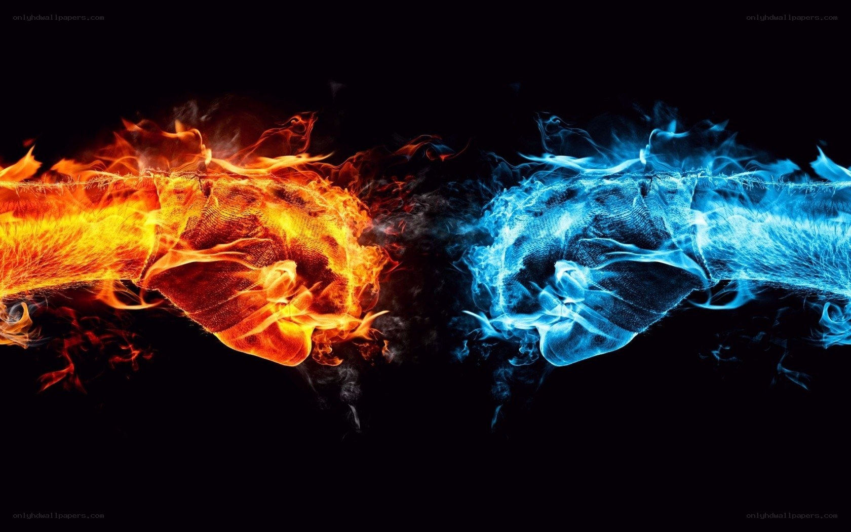 fire and ice fists