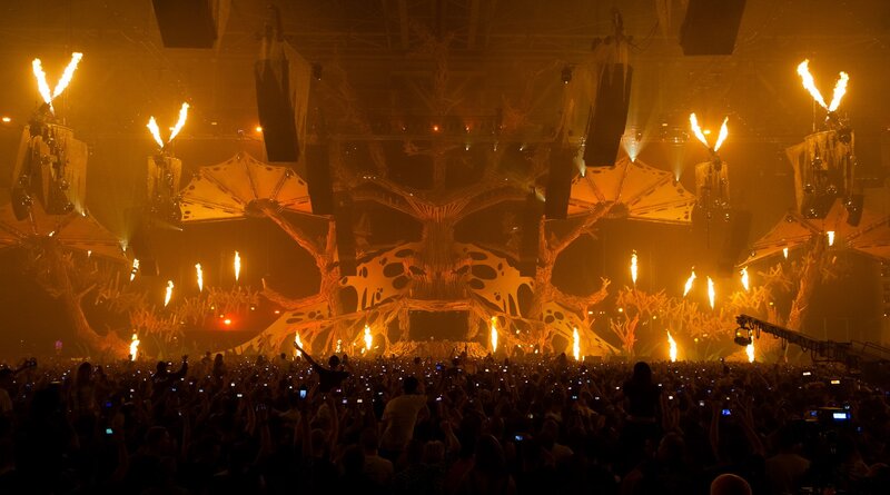 Fire and music festival