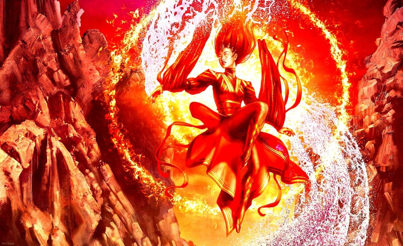 fire and water elemental