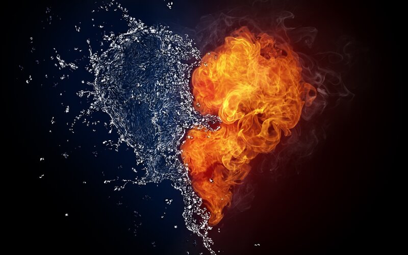 fire and water split