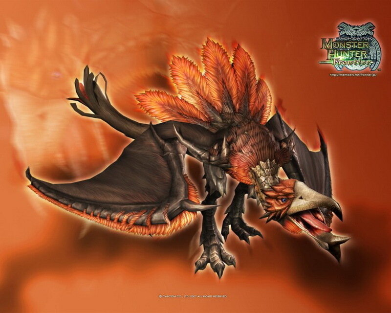 Fire-breathing Dragon — Orange