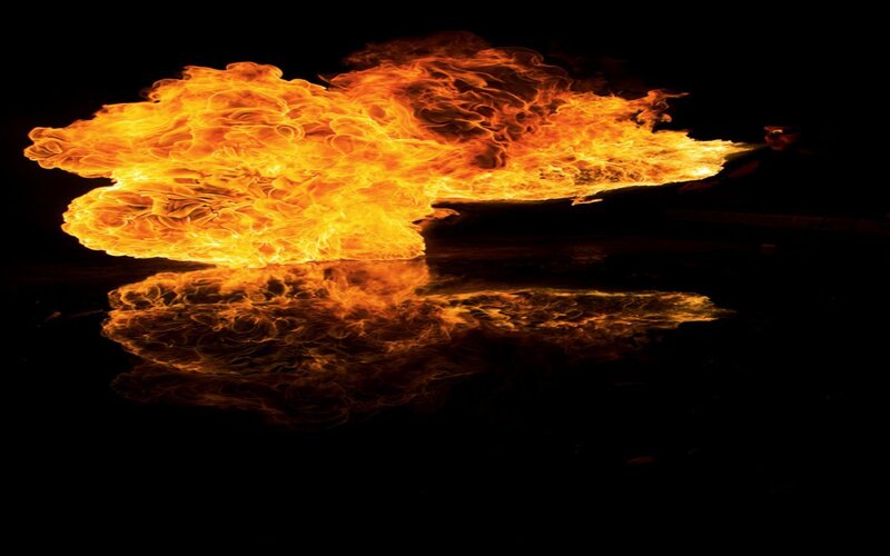 Fire breathing performance