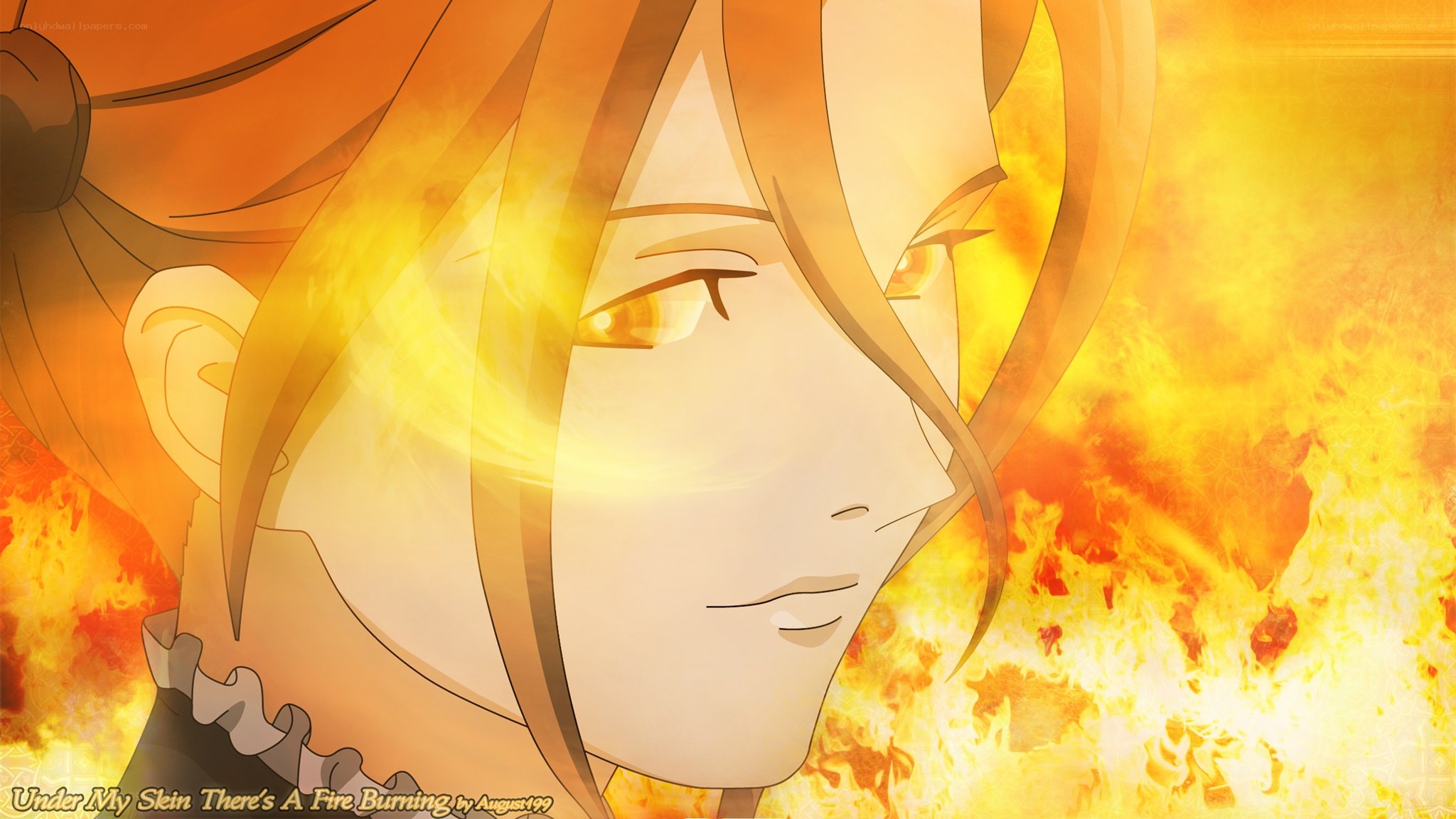 fire burning under my skin
