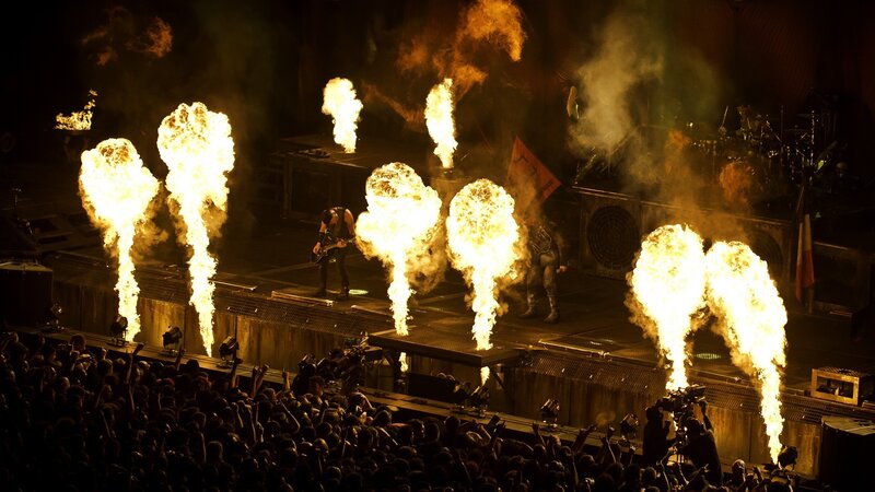 Fire Display at Concert