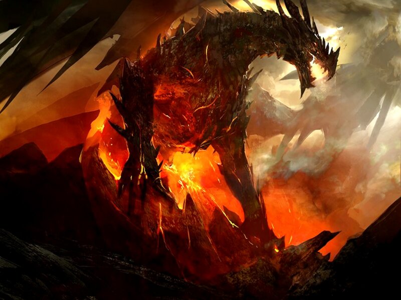 Fire Dragon Emerging