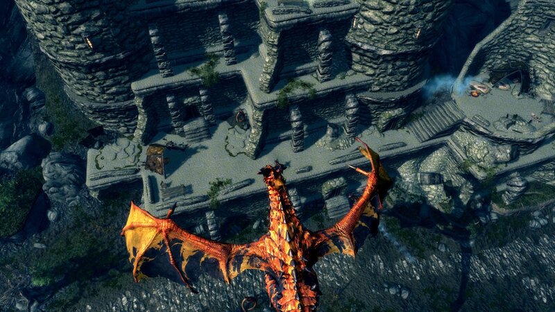 Fire Dragon Flying