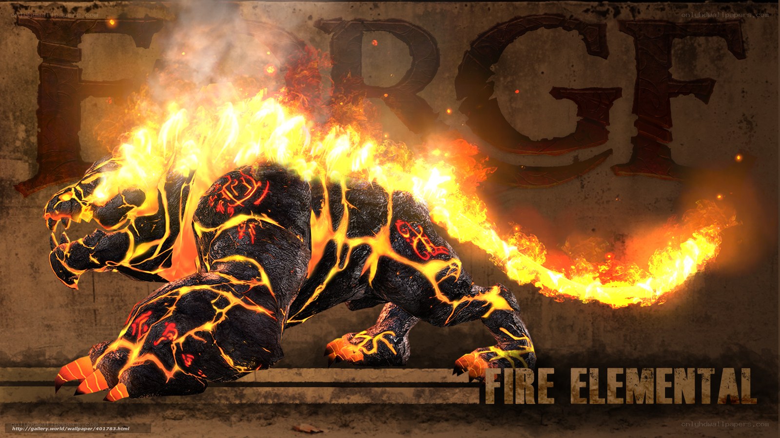 Fire Elemental creature