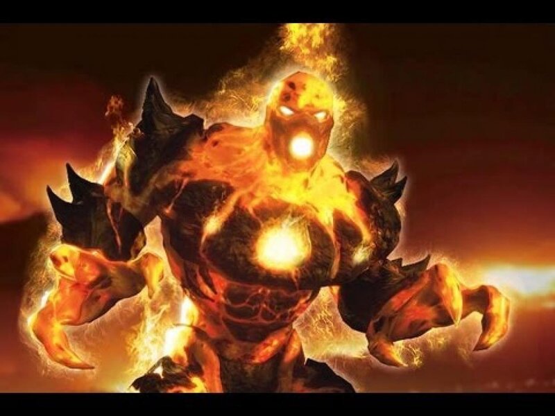 Fire Elemental Monster