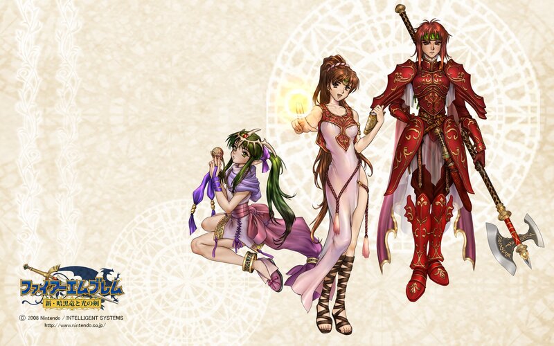 Fire Emblem characters artwork