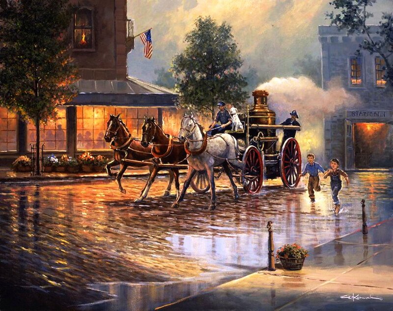 Fire Engine Carriage