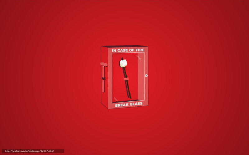 Fire extinguisher with marshmallow