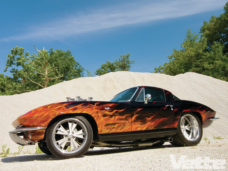 Fire-flame Car