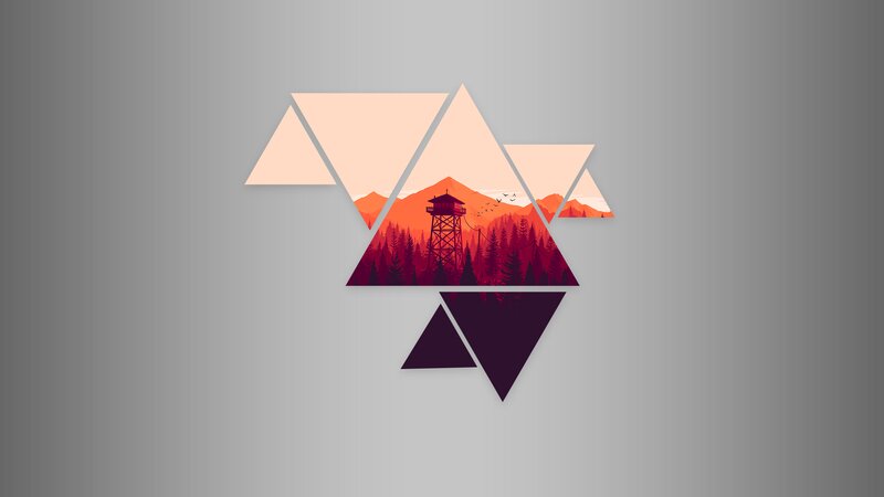 Fire Lookout Tower — Orange, Serene, Sunset
