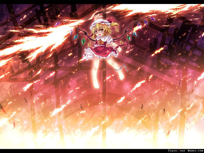 fire magic in a burning building
