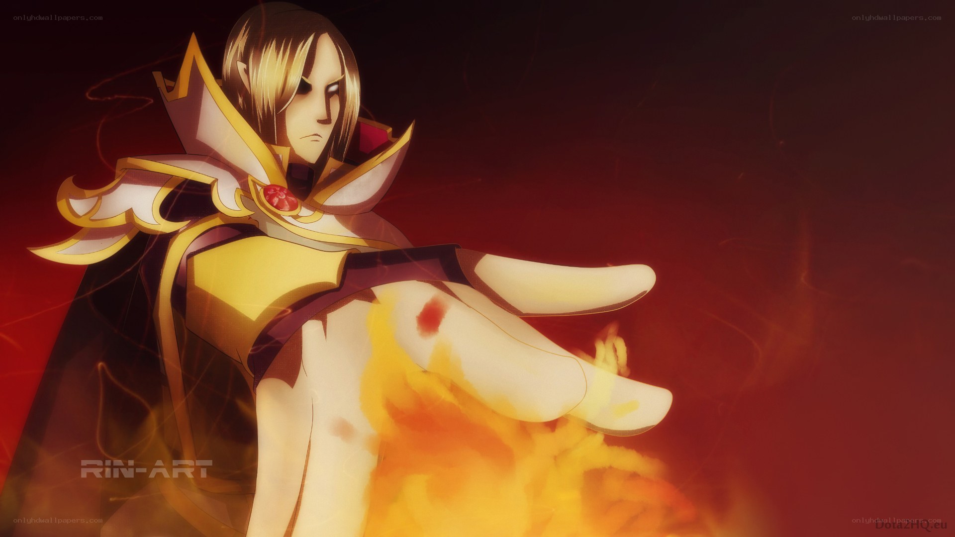 fire magic spell casting